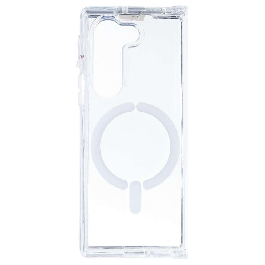Funda Transparente Logo Compatible con Magsafe para Samsung Galaxy Z Fold 6