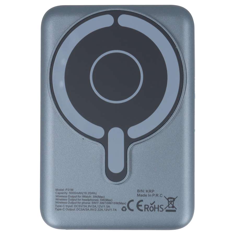 PowerBank Compatible con MagSafe - 5.000 mAh 3 en 1