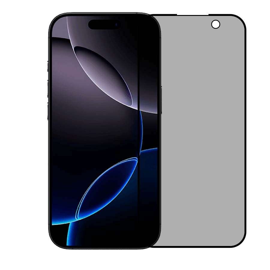 Cristal Templado Completo Antiespía para iPhone 16 Pro Max