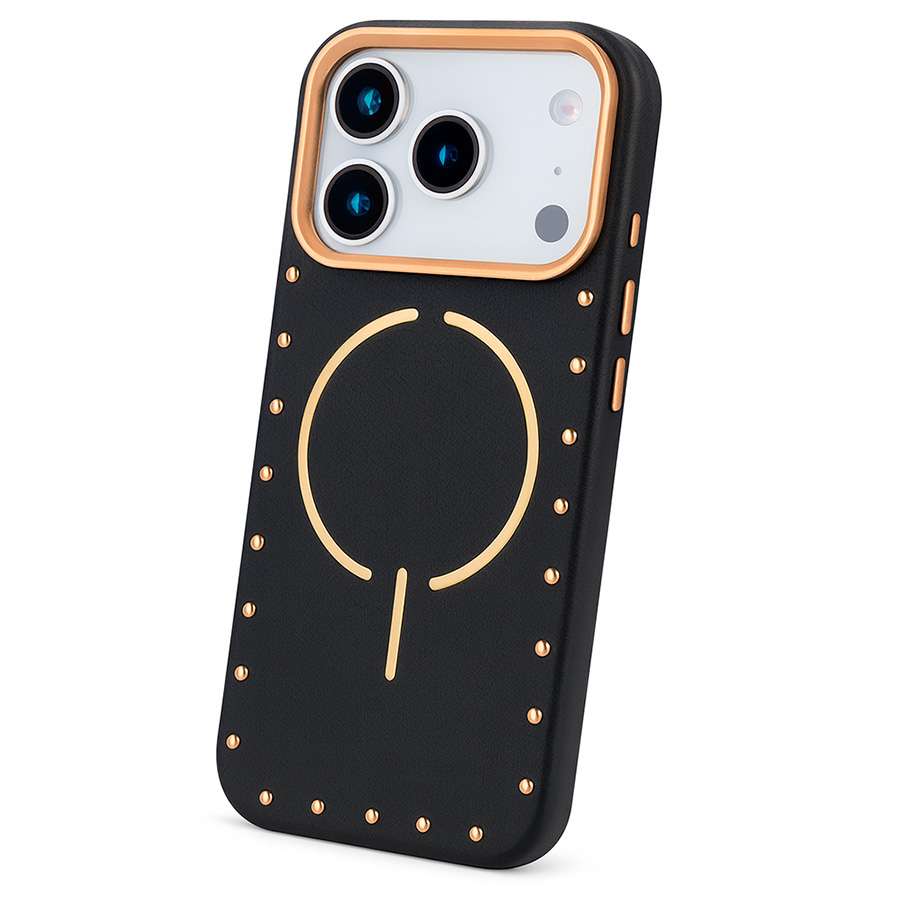 Funda Tachas Compatible con MagSafe para iPhone 17 Pro Max