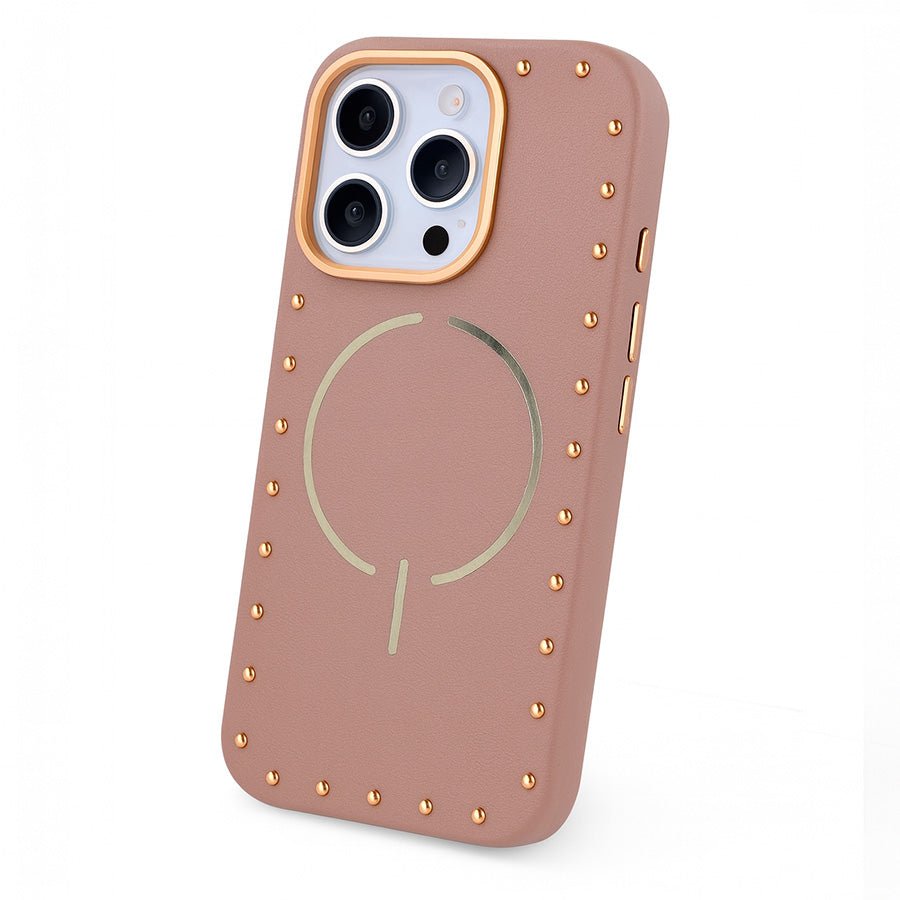 Funda Tachas Compatible con MagSafe para iPhone 14 Pro