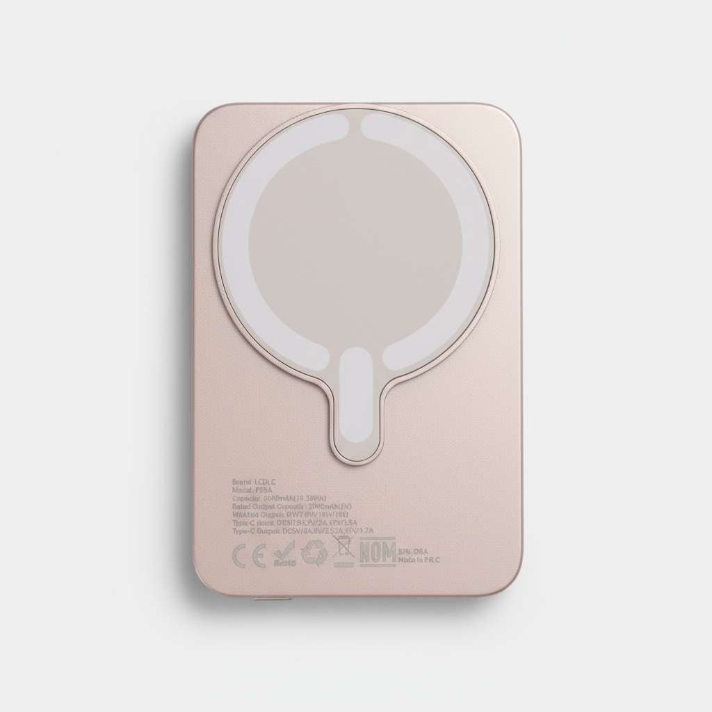 PowerBank Compatible con MagSafe - 5.000 mAh - Metal