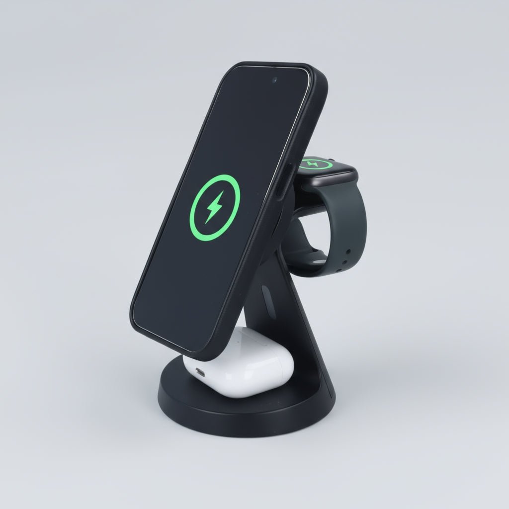 Base de Carga Inalámbrica compatible con Magsafe - Base de Carga Total Compatible con MagSafe